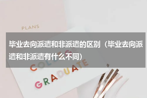 毕业去向派遣和非派遣的区别（毕业去向派遣和非派遣有什么不同）