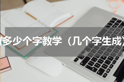 有多少个字教学（几个字生成）