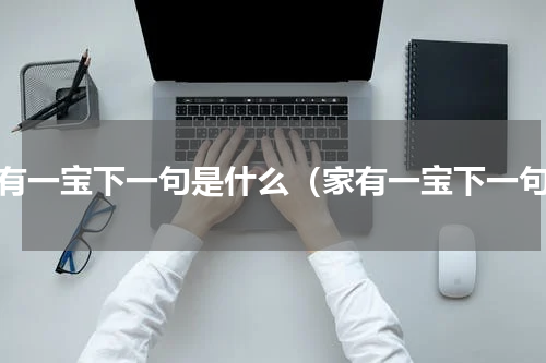家有一宝下一句是什么（家有一宝下一句）