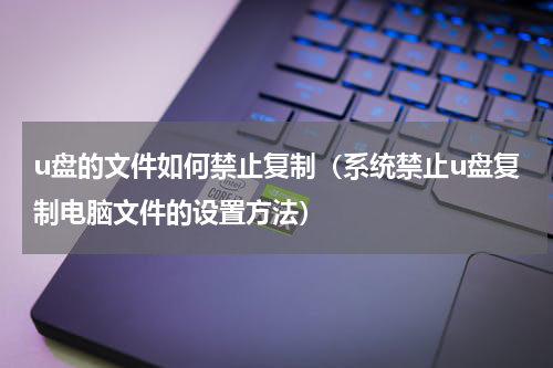 u盘的文件如何禁止复制（系统禁止u盘复制电脑文件的设置方法）