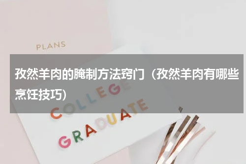 孜然羊肉的腌制方法窍门（孜然羊肉有哪些烹饪技巧）