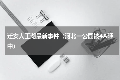 迁安人工湖最新事件（河北一公园被4A砸中）