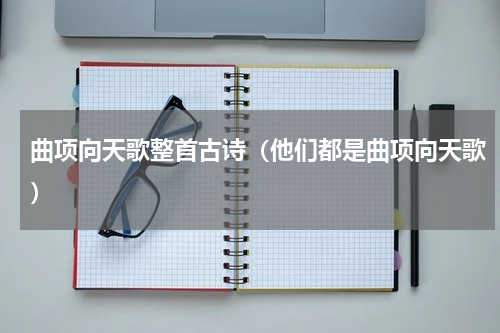 曲项向天歌整首古诗（他们都是曲项向天歌）