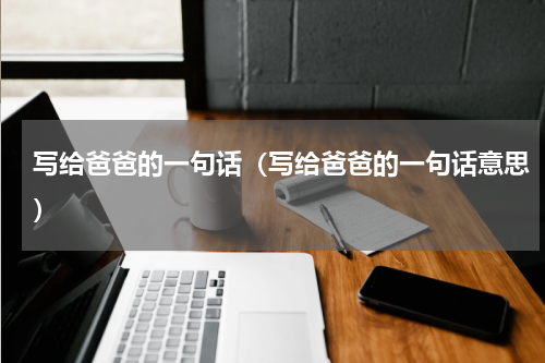 写给爸爸的一句话（写给爸爸的一句话意思）