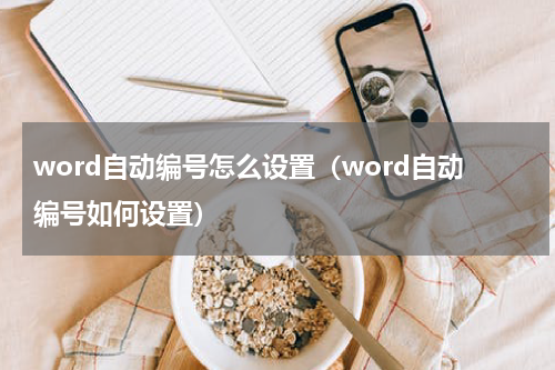 word自动编号怎么设置（word自动编号如何设置）