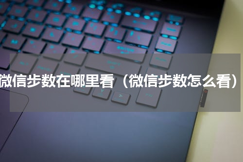 微信步数在哪里看（微信步数怎么看）