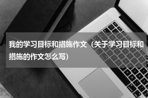 我的学习目标和措施作文（关于学习目标和措施的作文怎么写）