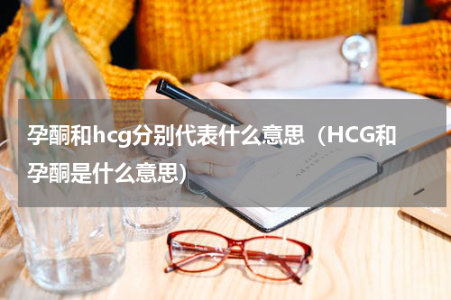 孕酮和hcg分别代表什么意思（HCG和孕酮是什么意思）
