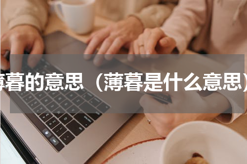 薄暮的意思（薄暮是什么意思）