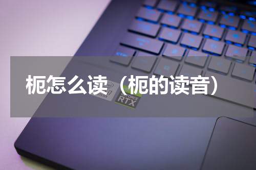 枙怎么读（枙的读音）
