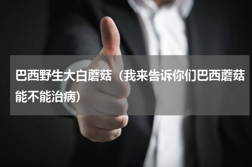 巴西野生大白蘑菇（我来告诉你们巴西蘑菇能不能治病）