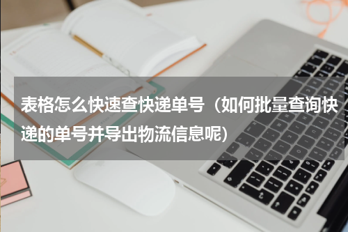 表格怎么快速查快递单号（如何批量查询快递的单号并导出物流信息呢）