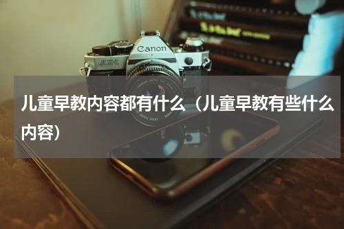 儿童早教内容都有什么（儿童早教有些什么内容）