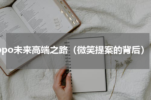 oppo未来高端之路（微笑提案的背后）