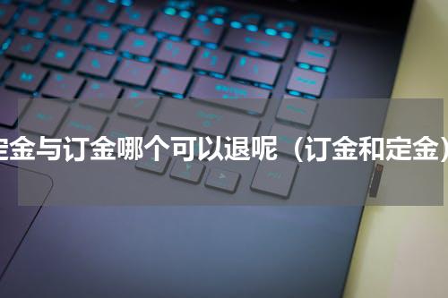 定金与订金哪个可以退呢（订金和定金）