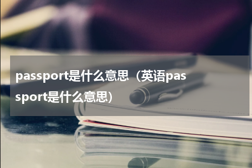passport是什么意思（英语passport是什么意思）