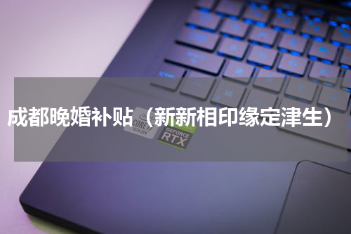 成都晚婚补贴（新新相印缘定津生）