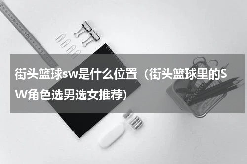 街头篮球sw是什么位置（街头篮球里的SW角色选男选女推荐）