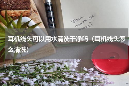 耳机线头可以用水清洗干净吗（耳机线头怎么清洗）