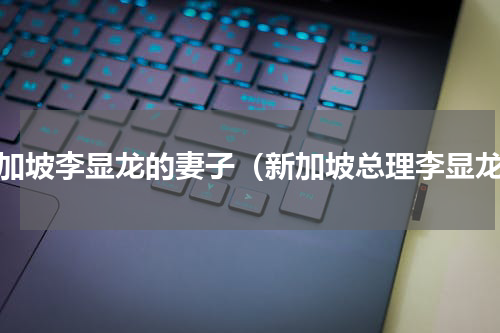 新加坡李显龙的妻子（新加坡总理李显龙）