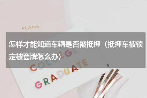 怎样才能知道车辆是否被抵押（抵押车被锁定被套牌怎么办）