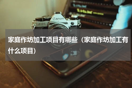 家庭作坊加工项目有哪些（家庭作坊加工有什么项目）