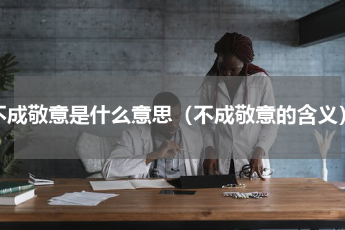 不成敬意是什么意思（不成敬意的含义）