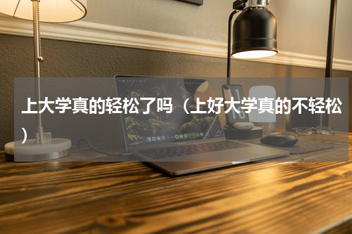 上大学真的轻松了吗（上好大学真的不轻松）