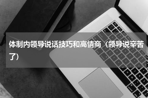体制内领导说话技巧和高情商（领导说辛苦了）