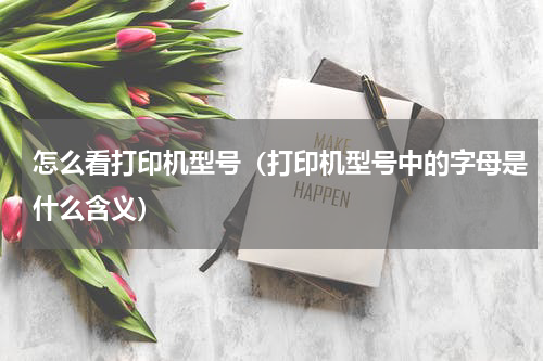 怎么看打印机型号（打印机型号中的字母是什么含义）
