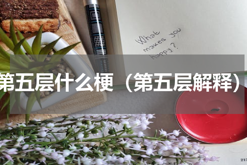 第五层什么梗（第五层解释）