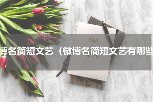 微博名简短文艺（微博名简短文艺有哪些）