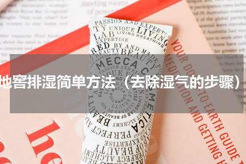 地窖排湿简单方法（去除湿气的步骤）