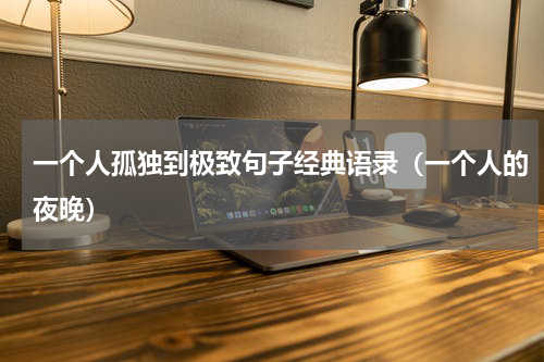 一个人孤独到极致句子经典语录（一个人的夜晚）