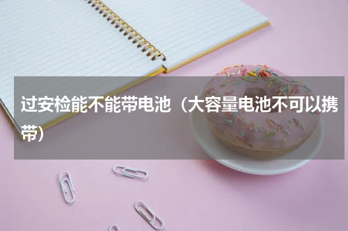 过安检能不能带电池（大容量电池不可以携带）