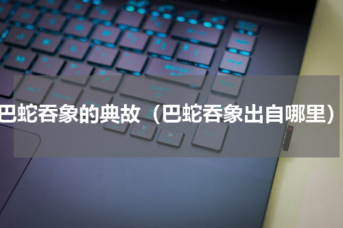 巴蛇吞象的典故（巴蛇吞象出自哪里）