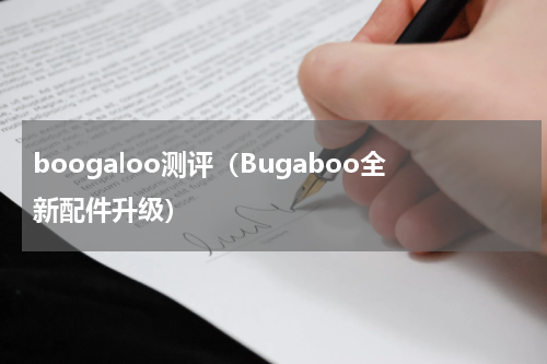 boogaloo测评（Bugaboo全新配件升级）