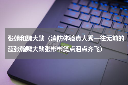 张翰和魏大勋（消防体验真人秀一往无前的蓝张翰魏大勋张彬彬笑点泪点齐飞）