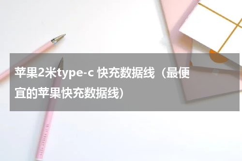 苹果2米type-c 快充数据线（最便宜的苹果快充数据线）