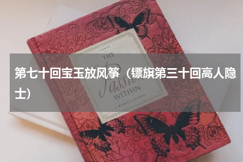 第七十回宝玉放风筝（镖旗第三十回高人隐士）