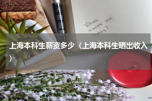 上海本科生薪资多少（上海本科生晒出收入）