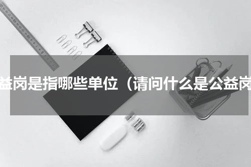 公益岗是指哪些单位（请问什么是公益岗）