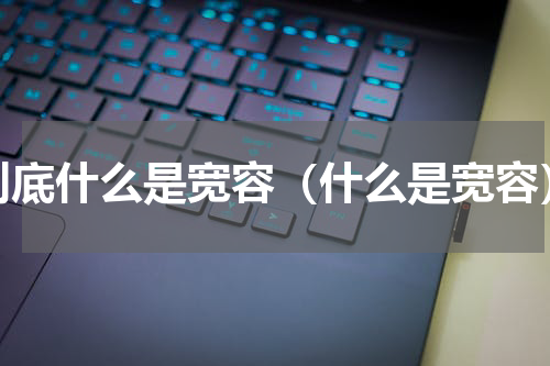 到底什么是宽容（什么是宽容）