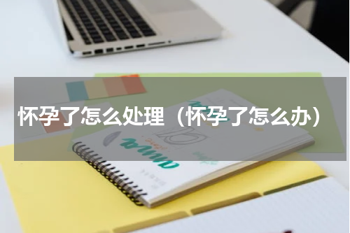怀孕了怎么处理（怀孕了怎么办）