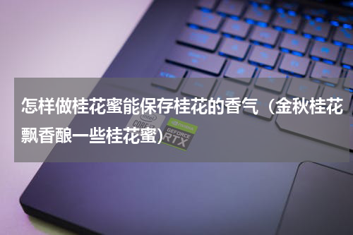 怎样做桂花蜜能保存桂花的香气（金秋桂花飘香酿一些桂花蜜）