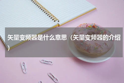 矢量变频器是什么意思（矢量变频器的介绍）
