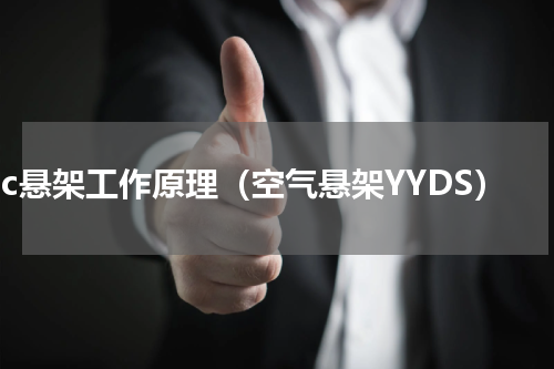 dcc悬架工作原理（空气悬架YYDS）