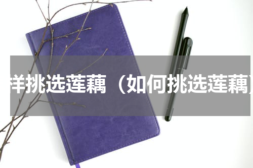 怎样挑选莲藕（如何挑选莲藕）