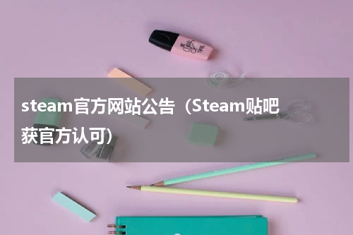 steam官方网站公告（Steam贴吧获官方认可）
