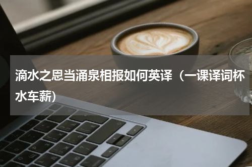 滴水之恩当涌泉相报如何英译（一课译词杯水车薪）